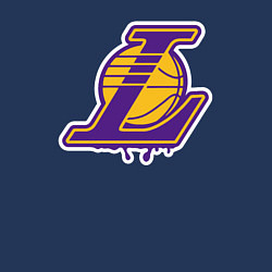 Свитшот хлопковый мужской Lakers team, цвет: тёмно-синий — фото 2