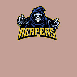Свитшот хлопковый мужской Reapers team, цвет: пыльно-розовый — фото 2