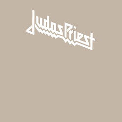 Свитшот хлопковый мужской Judas Priest - logo, цвет: миндальный — фото 2