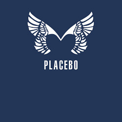 Свитшот хлопковый мужской Placebo - logo, цвет: тёмно-синий — фото 2