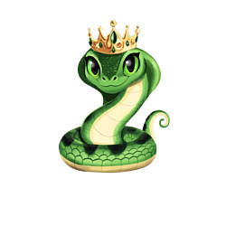 Свитшот хлопковый мужской Царевна змея, цвет: белый — фото 2