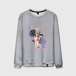 Свитшот хлопковый мужской Encore Woolycounting Game, цвет: меланж