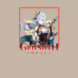 Свитшот хлопковый мужской Шэнь Хэ, цвет: миндальный — фото 2