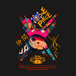 Свитшот хлопковый мужской One Piece Chopper Tony Tony, цвет: черный — фото 2