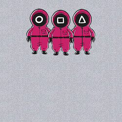 Свитшот хлопковый мужской Три охранника, цвет: меланж — фото 2