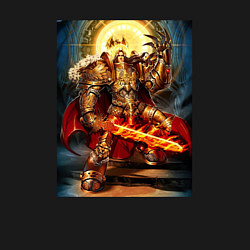 Свитшот хлопковый мужской Empire of Humanity - Warhammer 40k, цвет: черный — фото 2