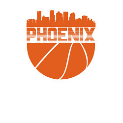 Свитшот хлопковый мужской Phoenix basketball, цвет: белый — фото 2