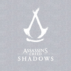 Свитшот хлопковый мужской Assassins creed - shadows white, цвет: меланж — фото 2