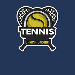 Свитшот хлопковый мужской Tennis championship, цвет: тёмно-синий — фото 2