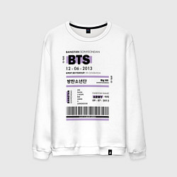 Мужской свитшот Bts ticket