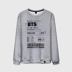 Мужской свитшот Bts ticket