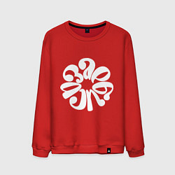 Свитшот хлопковый мужской Хорошо, цвет: красный