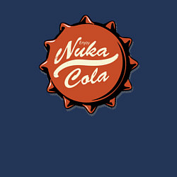 Свитшот хлопковый мужской Fallout - Nuka Cola stopper, цвет: тёмно-синий — фото 2