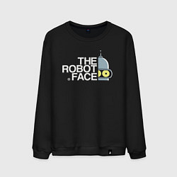 Свитшот хлопковый мужской Bander brand, цвет: черный