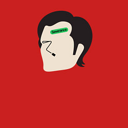 Свитшот хлопковый мужской Марк Разделение, цвет: красный — фото 2