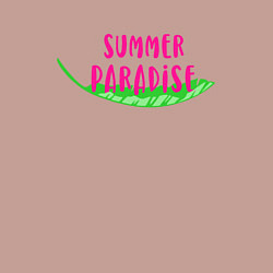 Свитшот хлопковый мужской Летняя благодать, цвет: пыльно-розовый — фото 2