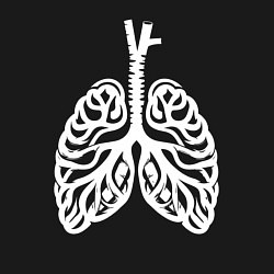 Свитшот хлопковый мужской Дыхание жизни, цвет: черный — фото 2
