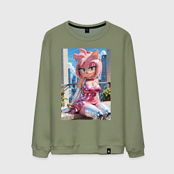 Мужской свитшот Эми Роуз из Somic строит глазки