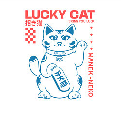 Свитшот хлопковый мужской Maneki neko, цвет: белый — фото 2