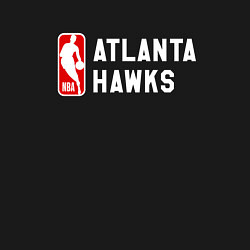 Свитшот хлопковый мужской Атланта Хокс команда, цвет: черный — фото 2