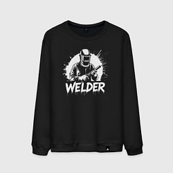 Мужской свитшот Сварщик с аппаратом