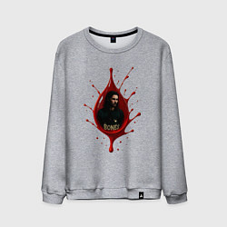Мужской свитшот Bones в красной капле