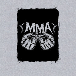 Свитшот хлопковый мужской Сила кулаков ММА, цвет: меланж — фото 2