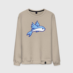 Мужской свитшот Летучая рыбка