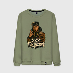 Мужской свитшот XXXTentacion anime