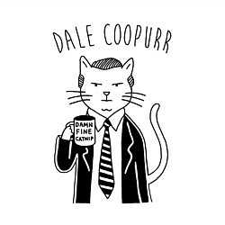 Свитшот хлопковый мужской Dale Coopurr, цвет: белый — фото 2