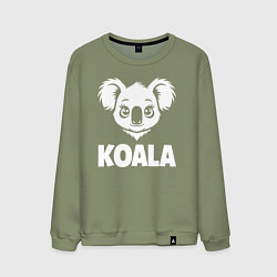 Мужской свитшот Коала с большими глазами