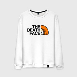 Свитшот хлопковый мужской Кенни лицо смерти, цвет: белый