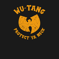 Свитшот хлопковый мужской Wu-Tang protect ya neck, цвет: черный — фото 2