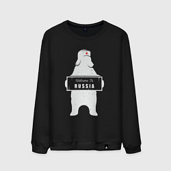 Мужской свитшот Welcome russian bear