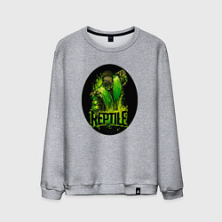 Мужской свитшот Reptile warrior - Mortal Kombat