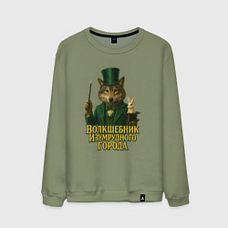 Мужской свитшот Волшебник Изумрудного города