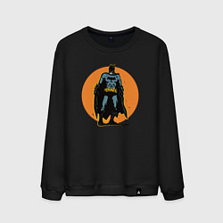 Свитшот хлопковый мужской Cool Batman, цвет: черный