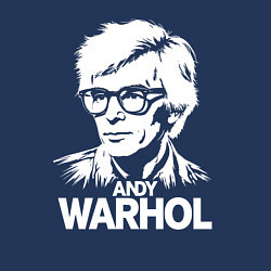 Свитшот хлопковый мужской Энди Уорхол в стиле стрит-арт, цвет: тёмно-синий — фото 2