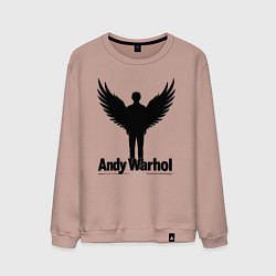 Мужской свитшот Крылатый Энди Уорхол