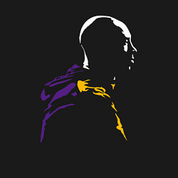 Свитшот хлопковый мужской Kobe legend, цвет: черный — фото 2