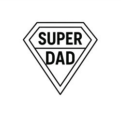 Свитшот хлопковый мужской Superdad, цвет: белый — фото 2
