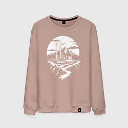 Мужской свитшот Завод в горах