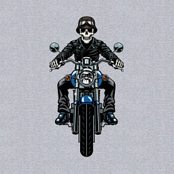 Свитшот хлопковый мужской Skeletor racer, цвет: меланж — фото 2