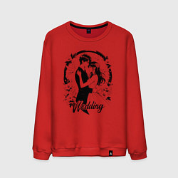Мужской свитшот Свадьба аниме