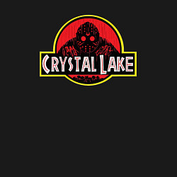 Свитшот хлопковый мужской Crystal lake, цвет: черный — фото 2