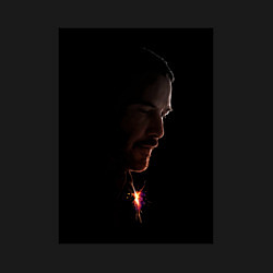 Свитшот хлопковый мужской John Wick in the dark, цвет: черный — фото 2