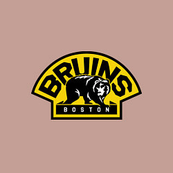 Свитшот хлопковый мужской HC Boston Bruins Label, цвет: пыльно-розовый — фото 2