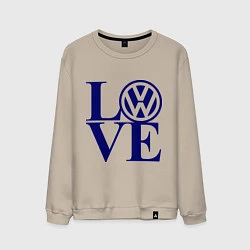 Мужской свитшот Volkswagen love