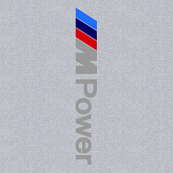 Свитшот хлопковый мужской BMW M Power, цвет: меланж — фото 2