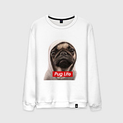 Мужской свитшот Pug life